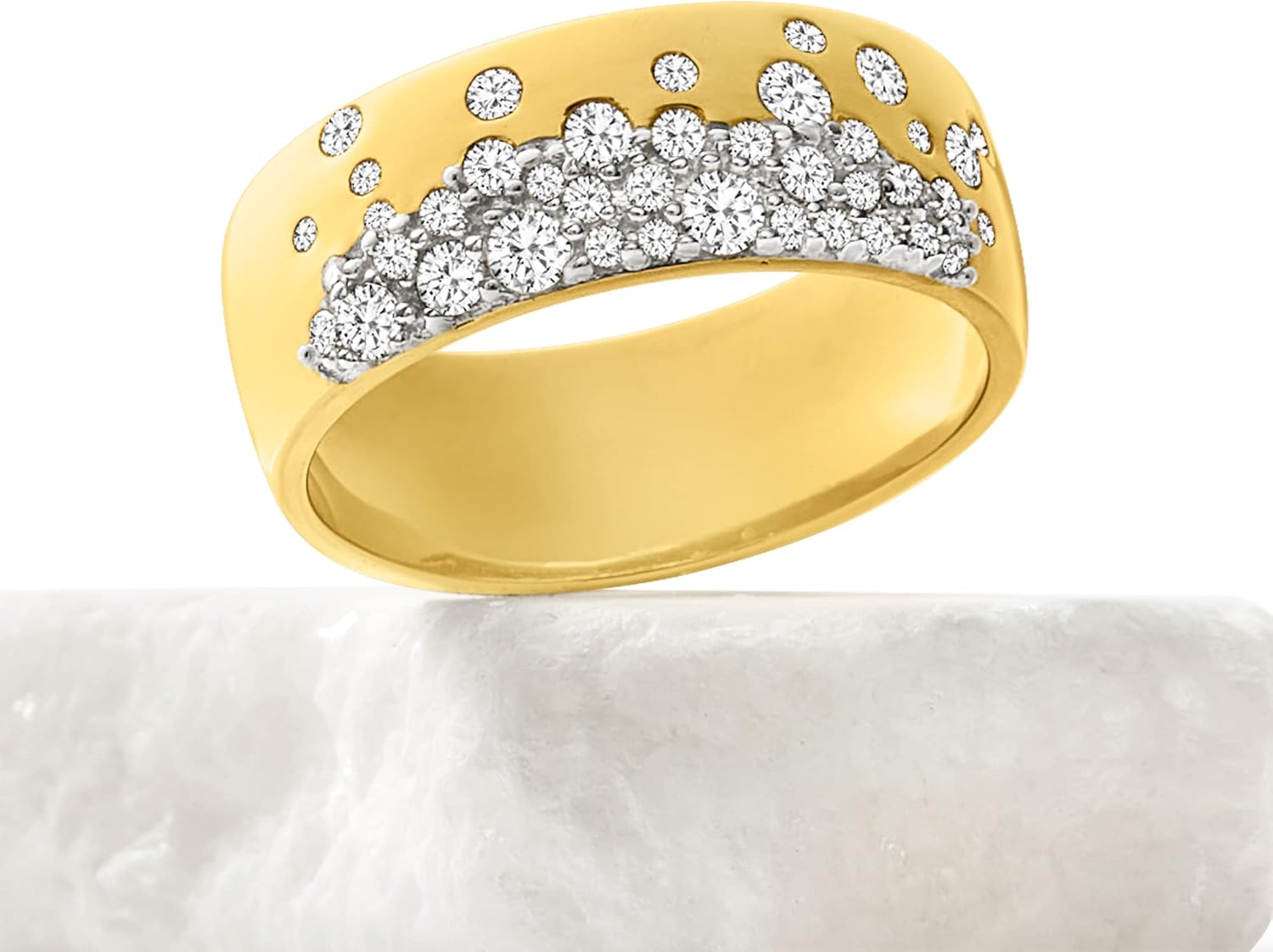 Celestial Dust 18kt Gold Diamond Ring